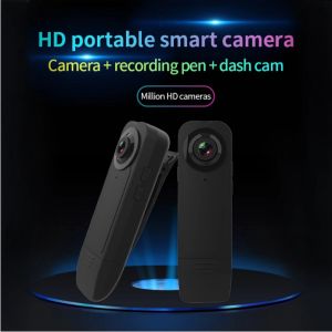 กล้องติดรถยนต์ A18 HD 1080P กล้องถ่ายรูปแบบพกพาไร้สายกล้องบันทึกอัจฉริยะสำหรับปากกากล้องวิดีโอขนาดเล็กอเนกประสงค์กล้องบันทึกปากกาเล็ก