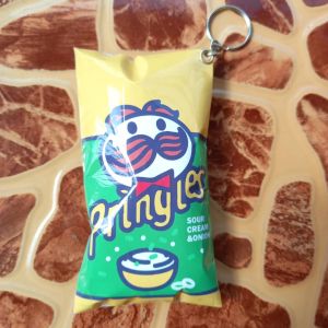 squishy snack keychain