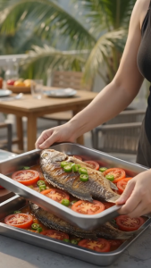 Nipiin 304 Stainless Steel Tray/Food Storage Tray/Serving Tray