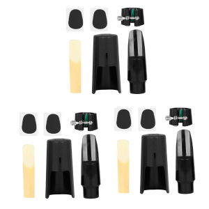 IRIN | Bộ Đầu Sáo Saxophone Alto - Bộ 1/3/5/10 Món Có Mũ Miếng Đệm Răng Phụ Kiện Nhạc Cụ Gỗ Cho Nhạc Sĩ