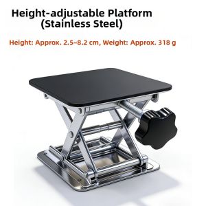 CHUANGYI | Manual Stainless Steel Laboratory Elevating Table