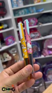 ปากกา4สี ปากกาลูกลื่น8สี ใน1แท่ง ปากกาหลายสี ปากกา4สี ลายการ์ตูนลิขสิทธิ์แท้