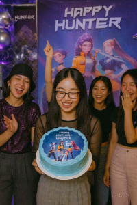 Name THE CAKE SHOP | KPOP Demon Hunter Image Cake | Customise Name