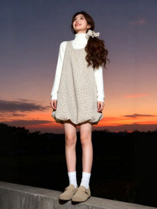 CHANGTONG | Flattering Floral Bud Style Dress Set Youthful OOTD