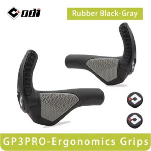 ODI GP3-Pro Ergonomic MTB Grips Comfortable Rubber/Oak Mountain Bike Handlebar Cover Large Pad Lock-on Cycling Racing Parts