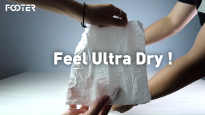 FOOTER Ultralight Anti-baCterial Breathable Waterproof Thin Cushion Socks-K174M/L/XL