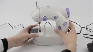 Máy May Mini Có Bàn Gấp Mở Rộng Không Gian Làm Việc Rộng Rãi Chắc Chắn Thích Hợp Cho Việc May Vá Quần Áo Tự Làm Dụng Cụ Thân Thiện Với Người Mới Bắt Đầu