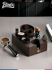 BINCOO | Walnut Wood Constant Pressure Tamping and Distribution Tool