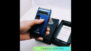 Máy cạo râu Yandou cầm tay mini gọn nhẹ lưỡi ngang sạc điện cao cấp và sang trọng