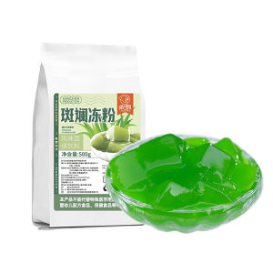 No-Boil Butterfly Pea Flower Jelly Powder 500g Commercial Grade for Hot Pot Restaurants Sweet Dessert Snack Business Use