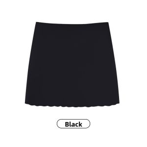 MiiOW | Womens Safety Pants Under Skirt Ice Silk Seamless Tummy Control Butt Lifting Bottoming Underwear Two-In-One New 2025