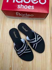 SANDAL SLOP WANITA MODEL SILANG// SANDAL WANITA TERBARU// SENDAL TERBARU