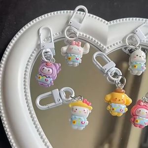 🔥Cozyrooms👍Fine Flash Sanrio Key Chain Cartoon Bag Pendant Cute Accessories Girl