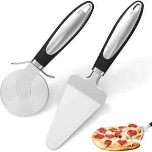 7/9/12/14inch Professional Pizza Spatula Paddle Perforated Aluminum Metal Pizza Turning Peel for Homemade Pizza Oven Accessories