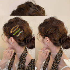 NING ZHOU | High-Quality Elegant Side Hair Clip