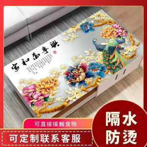 Tấm Trải Bàn PVC Dày Chống Thấm Nước Chống Dầu Chống Bỏng Tấm Trải Bàn Trà Hình Chữ Nhật Tấm Trải Bàn Ăn Tấm Trải Bàn TV