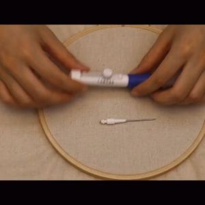 Embroidery Punch Needle Pokes Needle Stitching Punching Needle Tool Kit Craft Tool For Embroider Handicraft Embroidery Pen