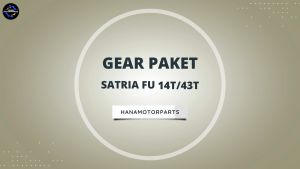 Gear Paket Gear Set Plus Rantai Satria Fu 150 Satria Fu 150 Barong 14T/43T