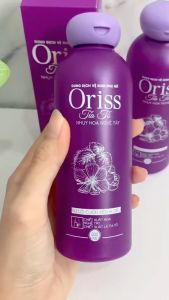 Combo dung dịch vệ sinh phụ nữ Oriss tía tô 200ml và nước hoa vùng kín nữ Oriss 10ml