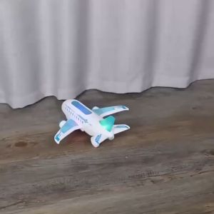 Aeroplane Toy Airbus Lights Sound Moving 360° Airplane Model kids Toy For Boys Girls Birthday Gift
