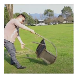 CAY ชุดโต๊ะเก้าอี้หวาย Outdoor table set ชุดรับแขกหวาย PE ท็อปโต๊ะกระจก เฟอร์นิเจอร์กลางแจ้ง3in1 รุ่น