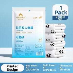 FulCotton | Sterile Disposable Bedding 4-Piece Set