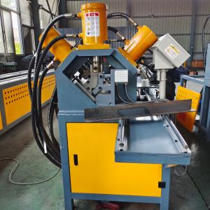 Automatic Numerical Control Angle Steel Channel Cutting Machine Hydraulic Punching And Cutting Machine Material Feeding System