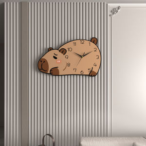 Đồng Hồ Treo Tường Hoạt Hình Mới Cho Phòng Khách Đồng Hồ Quartz Lắc Cổ Điển Cừu Đá Đồng Hồ Trang Trí Nhà Hiện Đại Đơn Giản