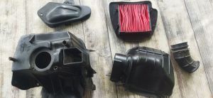 box filter saringan udara vario 110 karbu original seken set lengkap