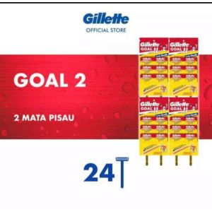 Alat cukur GILLETE gool kuning 24pcs/pisau cukur