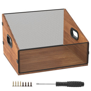 Vinyl Records Boxes Versatile Large Capacity Classic Vinyl Albums Storage Crate Kit Stable Album Storage Desktop Organizer Box