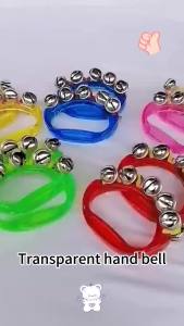 Jingle Rattle Sleigh Bells Handbell Percussion Musical Instrument Education Toys Percussion