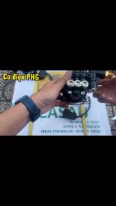 Cùm rơ le tự ngắt cho máy rửa xe gia đình mini có chỉnh áp