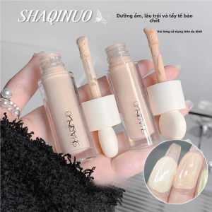 SHAQINUO Kem Che Khuyết Điểm Bút Kem Mềm Mịn Che Phủ Đầy Đủ Sẹo Thâm Đốm Đen Vòng Tròn Corrector Làm Sáng Da Trang Điểm Lâu Trôi CO:02