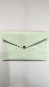 Marikina Made Leather Envelope Pouch - Personalized with Name - Souvenir