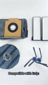 Main Brush For Eufy X10 Pro Omni Robot Vacuum Cleaner Accessories Roller Brush Anti-tangle Brush Parts Replacement