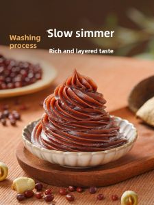 Art Exhibition Red Bean Paste Filling 500g for Mooncakes Buns Bread Home Baking Ice Skin Mooncakes Egg Yolk Pastries