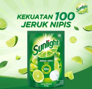 SUNLIGHT Jeruk Nipis Cairan Sabun Pencuci Piring (650ml)