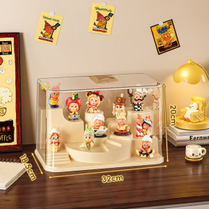 XINGYOU | Transparent Dustproof Creative Figure Display Shelf