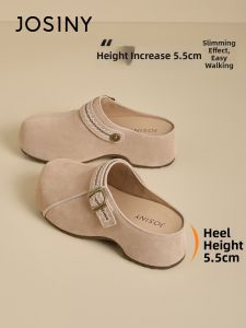 Josiny | New Spring Easy-Wear Elevating Half Slip-On Shoes