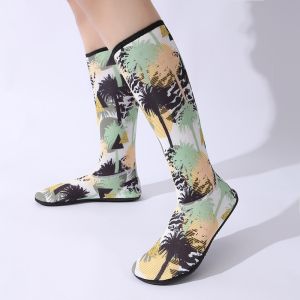 Non-Slip High-Top Beach Shoes for Men Breathable Quick-Dry Water Shoes Suitable for Scuba Diving And Beach Activities