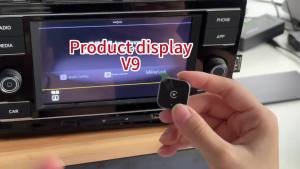 Bộ Chuyển Đổi CarPlay Không Dây 2in1 Thiết Bị Kết Nối Android Auto Bluetooth Cắm Là Chạy Dành Cho Audi MG Kia VW GMC - Nâng Cấp Hệ Thống Xe Thông Minh