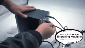 PHYHOO AGM-01 black pneumatic carving machine single head with accessories for carving jewelry