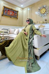 gamis set gamis produk Amore by ruby edisi Raihana set