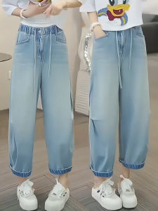 MEITESIJIAONU | Summer Lightweight Light-color Flared Wide-leg Pants
