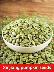 Taste of Xinjiang Hand-Peeled Original Flavor Pumpkin Seeds New Stock Unshelled Raw Pumpkin Seeds Roasted Snacks for Pregnant Women