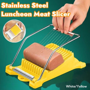 Multi Purpose Cheese Slicer Stainless Steel Luncheon Meat Slicer Egg Fruit Cutter Cooking Tools