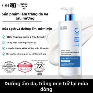 OHBT | Gel Tắm Trắng Dưỡng Ẩm Hương Thơm Loại Bỏ Mụn Gà Cải Thiện Da