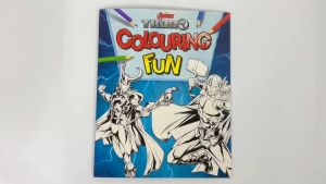 Marvel Avengers Thor Colouring Book To Color Fun Marvel Characters