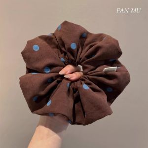 Large Polka Dot Hair Ties Womens Stylish Hair Bands Hair Bands for Party Commuting Traveling Festival Daily Use Hair Ornaments